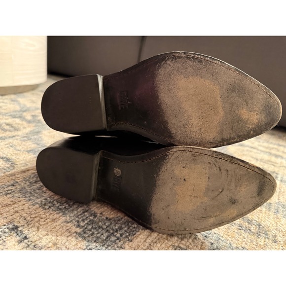 Frye Women's Billy Pull-On Boots Black Size 8 Excellent Condition - Picture 5 of 15